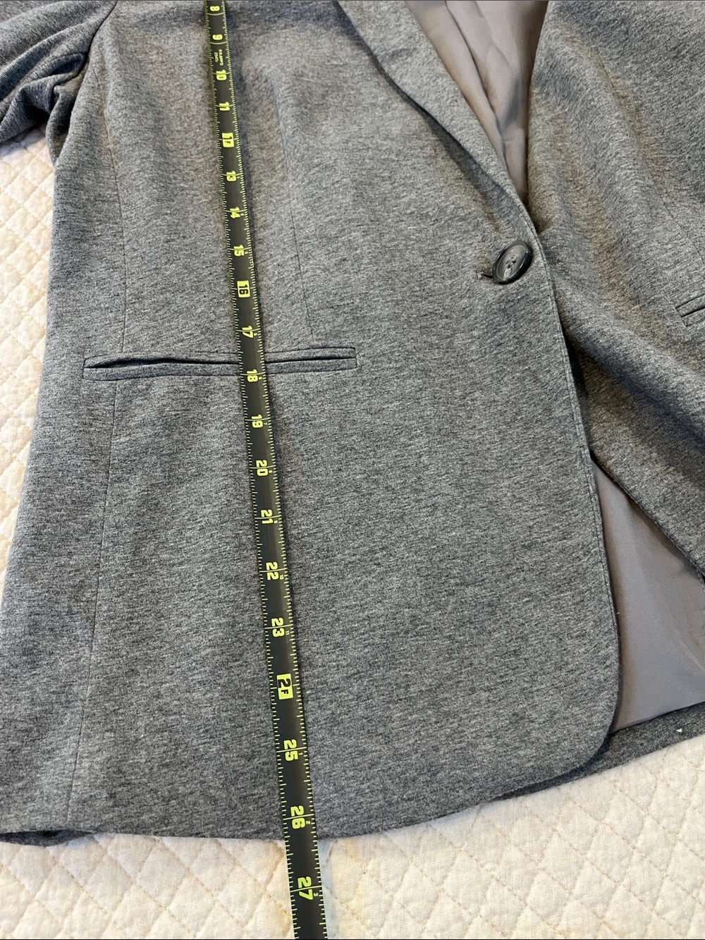 Loft one button blazer size large - Picture 8 of 11